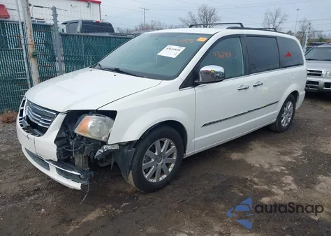 2012 Chrysler Town & Country Touring-L from USA, damaged, VIN 2C4RC1CGXCR233214